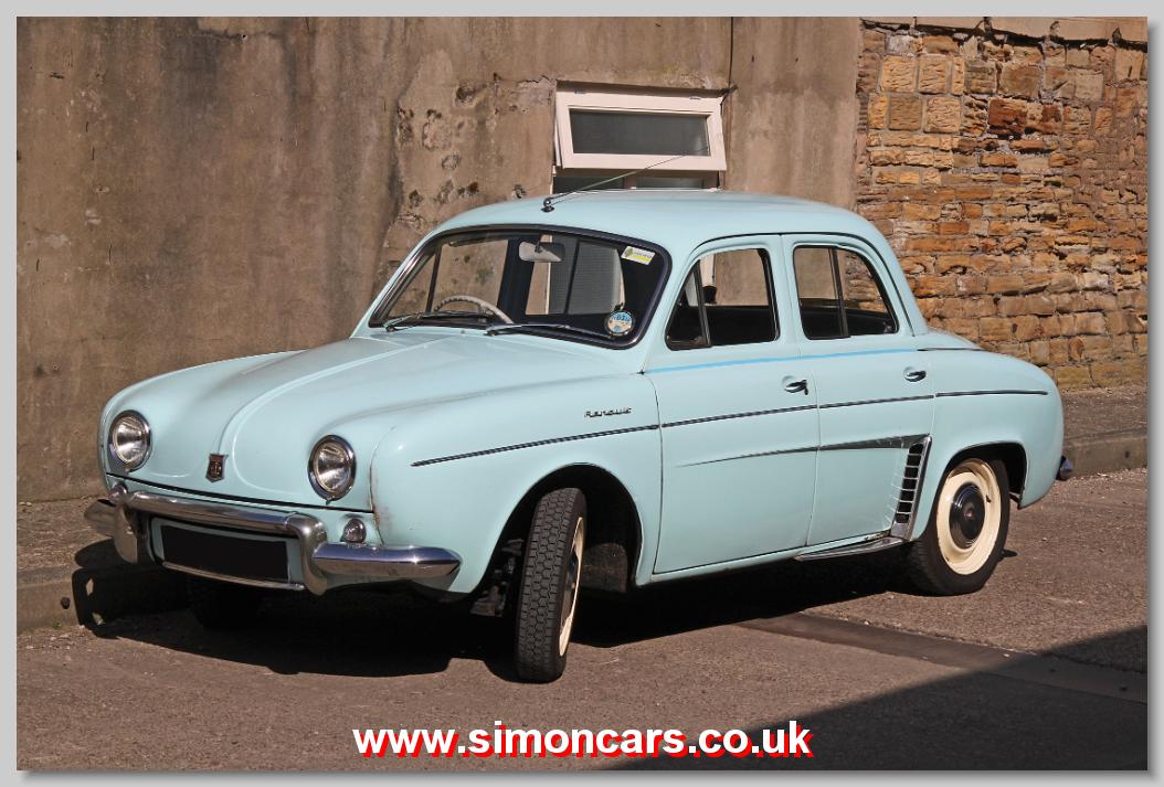 Simon Cars Renault Dauphine
